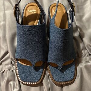 Women's Blue Jean Sandals